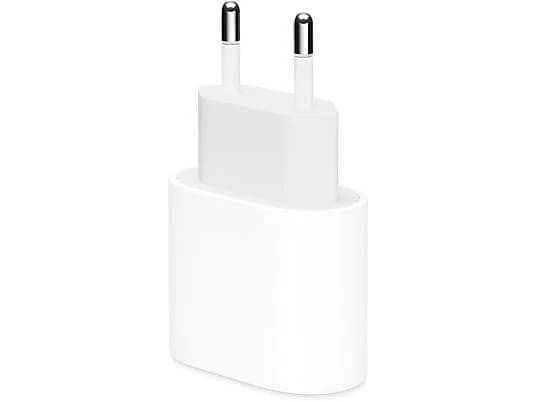 Apple Adaptador de corriente, USB-C de 20 W, Blanco