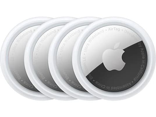 Apple AirTag 4-Pack Blanco