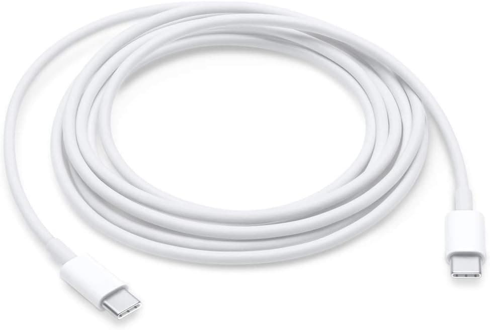 Apple Cable de USB C a USB C, 2 Metros, Blanco
