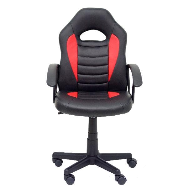 Silla gaming juvenil Mohedas similpiel negro y rojo
