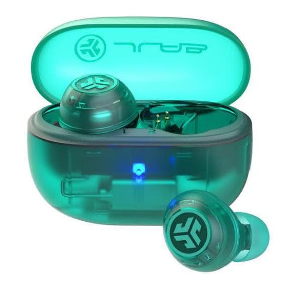 GO POP ANC TRUE WIRELESS EARBUDS TRANSPARENT TEAL