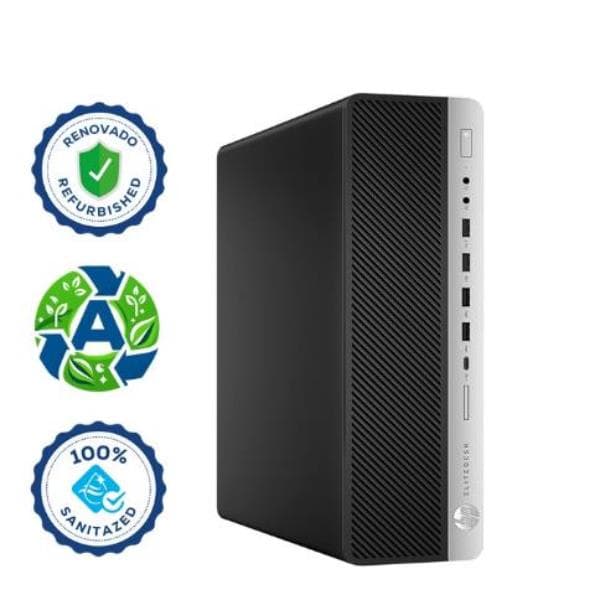 HP 800G3 SFF i5-7500T 8GB 256GB MD Windows 10Pro Grado A Reacondicionado/Renovado/Refurbish