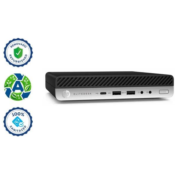 HP 800G5 TINY i5-9500T 8GB 256GB MD Windows 10Pro actualizable Grado A Reacondicinado/Renovado/Refurbish