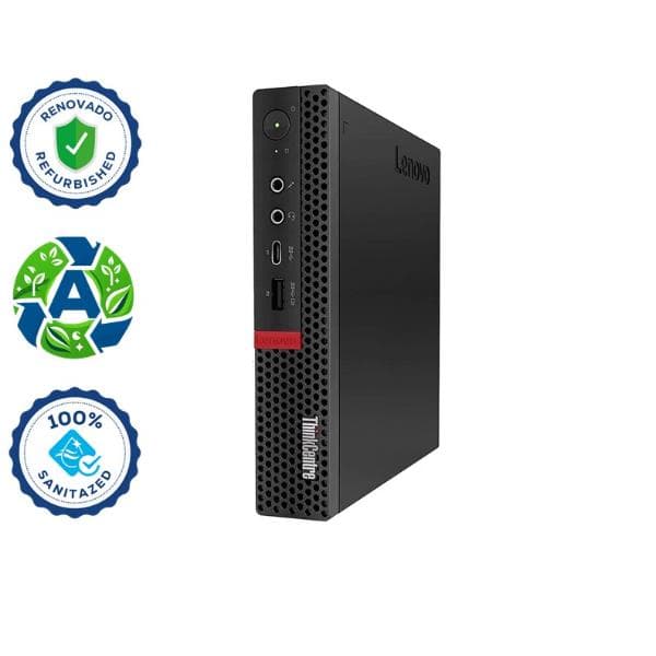 Lenovo M910q i7-7700T 8GB 256GBSSD TINY Windows 10 Grado A Reacondicinado/Renovado/Refurbish