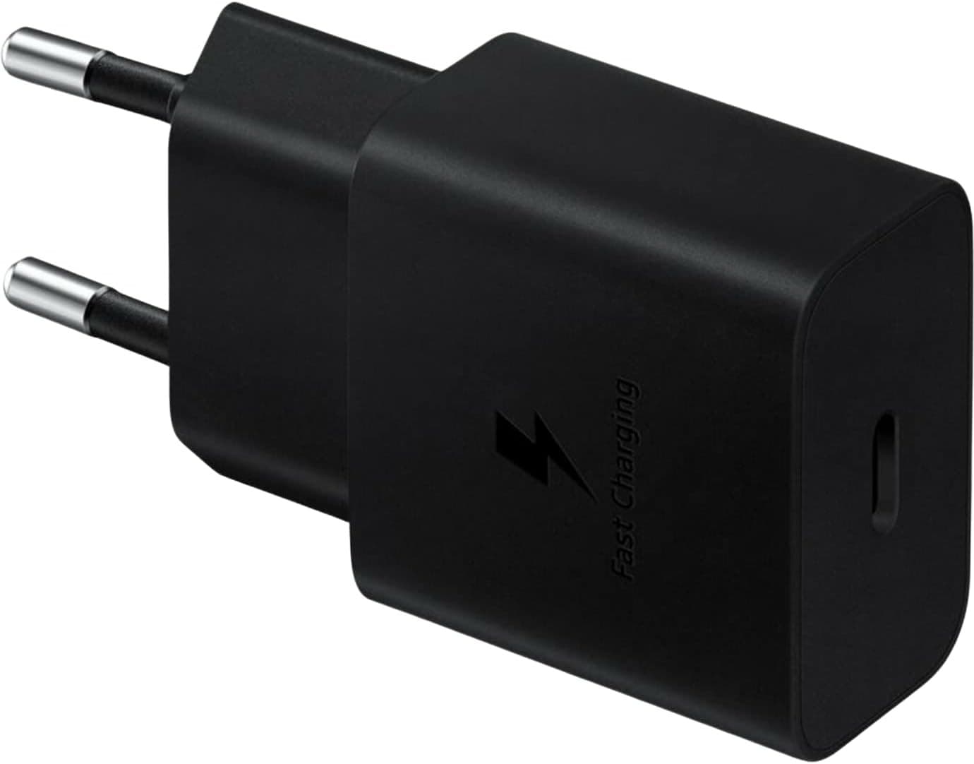 Samsung, 15W, De pared, Sin Cable, USB-C, Negro