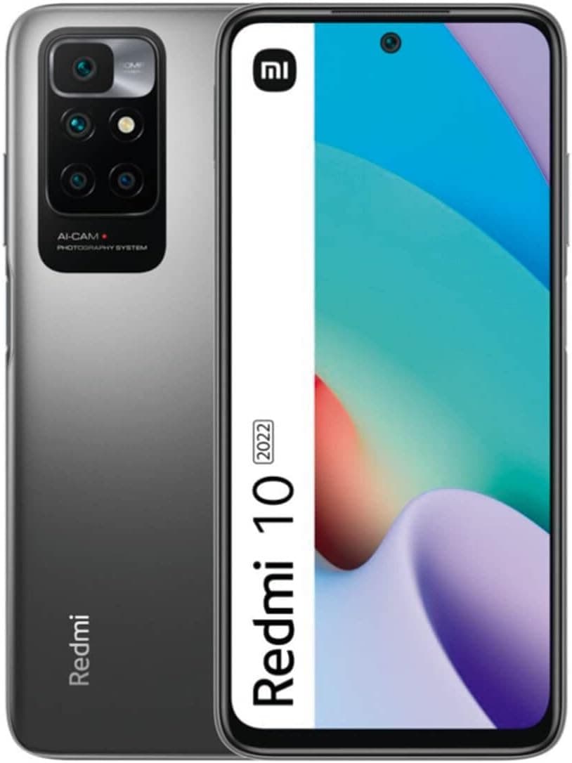 XIAOMI REDMI 10 2022 – 4G, Dual Sim, Carga rápida 18W